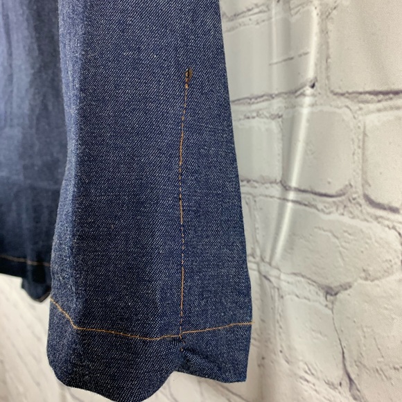 VINTAGE CASUALS Jacket Denim Cropped Style - Picture 7 of 7